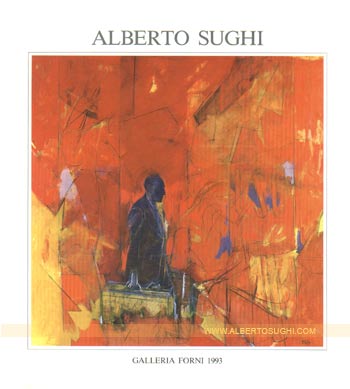 Copertina del catalogo della mostra di Sughi alla Galleria Forni, Bologna 1993